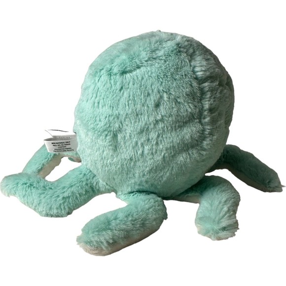 Squishable Snackers Mint Octopus Plush Snugglemi Stuffed Animal 5-6” NWT - Picture 3 of 9